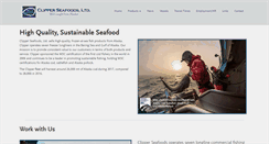 Desktop Screenshot of clipperseafoods.com